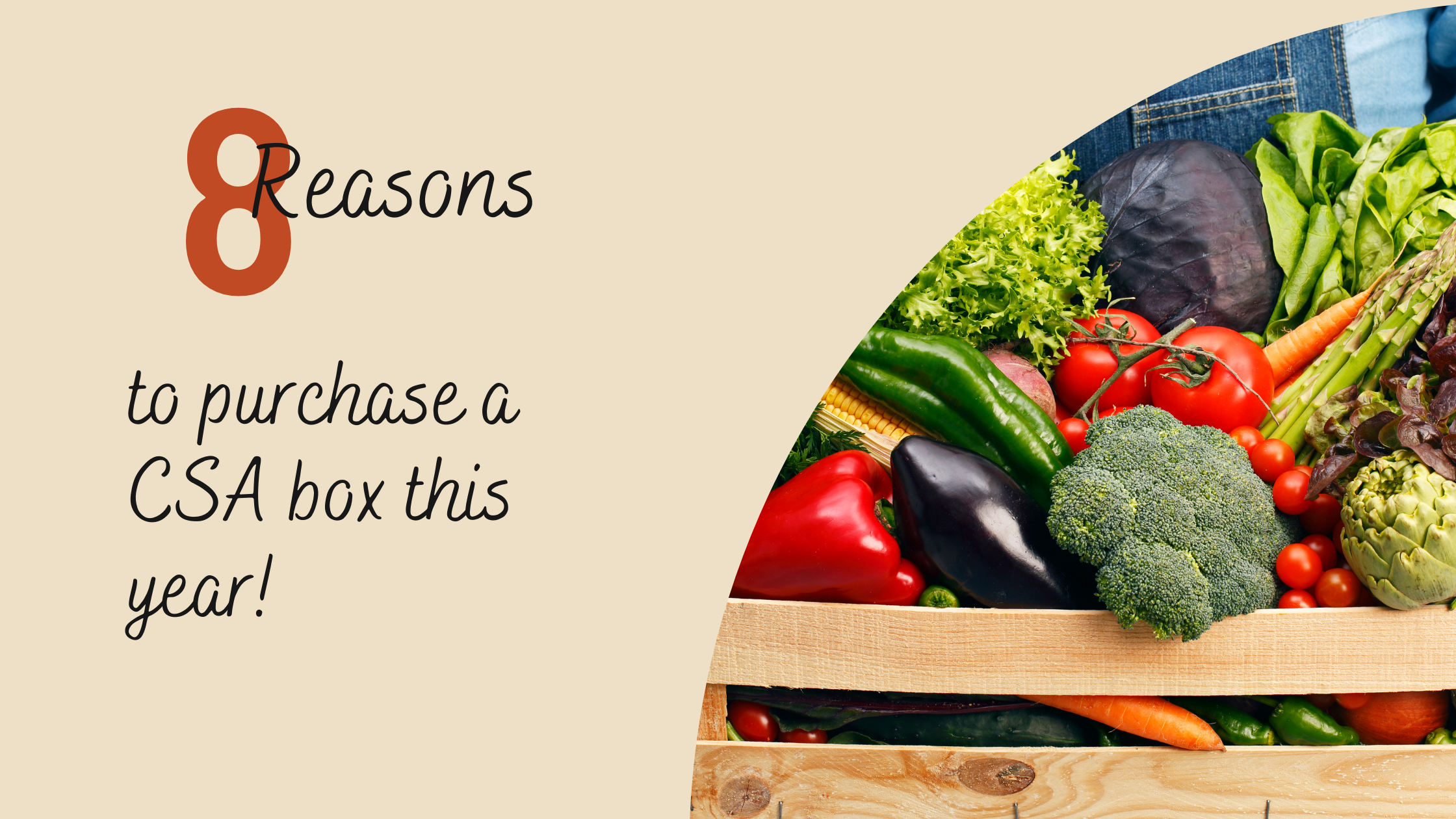 8 Reasons to Purchase a CSA Box this Year!